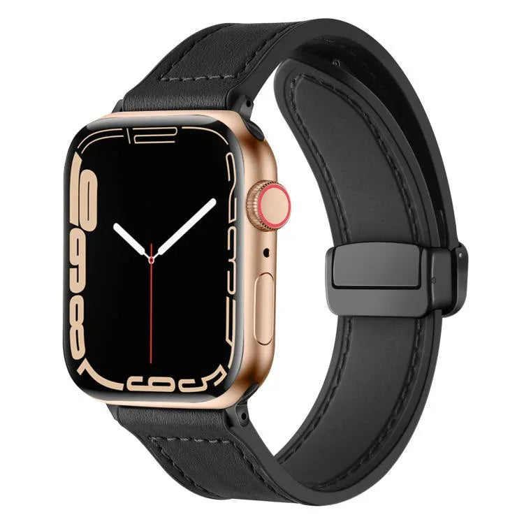 Dây đồng hồ silicone họa tiết ngựa hoang khóa từ tính xDfind, dành cho Apple Watch 42 / 44 / 45 / 46 / 49mm, dành cho Apple Watch 38 / 40 / 41 / S10 42mm