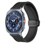Dây đồng hồ silicone họa tiết da ngựa hoang khóa nam châm xDfind, dành cho Samsung Galaxy Watch Ultra / Ultra 2025, Samsung Galaxy Watch8 / 8 Classic