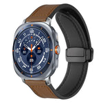 Dây đồng hồ silicone họa tiết da ngựa hoang khóa nam châm xDfind, dành cho Samsung Galaxy Watch Ultra / Ultra 2025, Samsung Galaxy Watch8 / 8 Classic