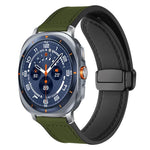 Dây đồng hồ silicone họa tiết da ngựa hoang khóa nam châm xDfind, dành cho Samsung Galaxy Watch Ultra / Ultra 2025, Samsung Galaxy Watch8 / 8 Classic