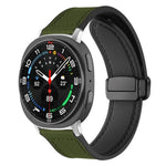 Dây đồng hồ silicone họa tiết da ngựa hoang khóa nam châm xDfind, dành cho Samsung Galaxy Watch Ultra / Ultra 2025, Samsung Galaxy Watch8 / 8 Classic
