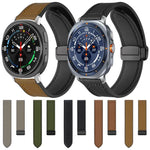 Dây đồng hồ silicone họa tiết da ngựa hoang khóa nam châm xDfind, dành cho Samsung Galaxy Watch Ultra / Ultra 2025, Samsung Galaxy Watch8 / 8 Classic
