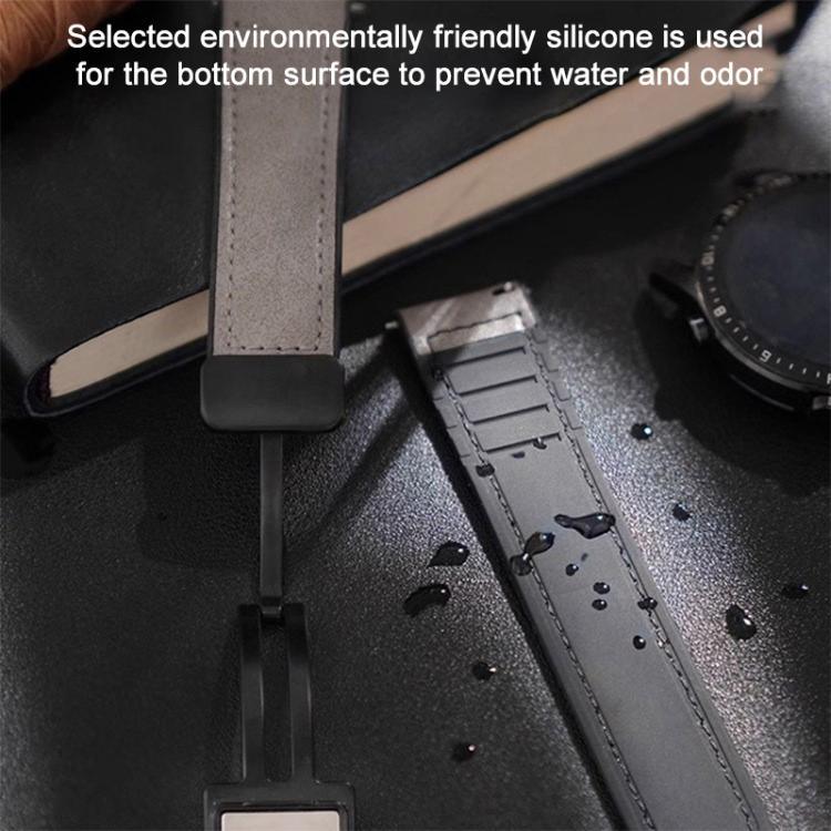 Dây đồng hồ silicone họa tiết da ngựa hoang khóa nam châm xDfind, dành cho Samsung Galaxy Watch Ultra / Ultra 2025, Samsung Galaxy Watch8 / 8 Classic