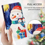 Ốp lưng điện thoại da khóa móc dây đeo tay chủ đề Giáng Sinh, dành cho iPhone 17e / 16e, iPhone 17 Pro Max, iPhone 17 Pro, iPhone 17, iPhone Air, iPhone 16 Pro Max, iPhone 16 Pro, iPhone 16 Plus