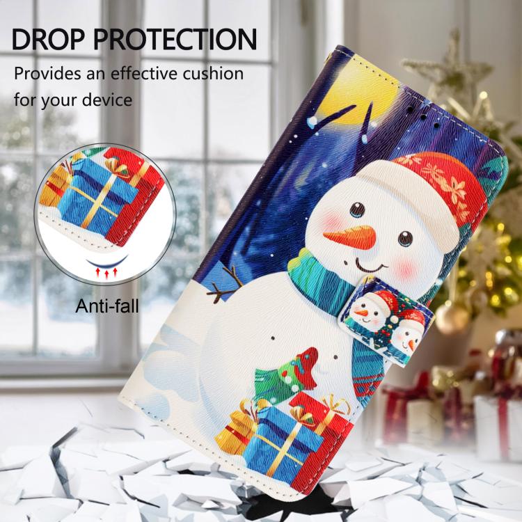 Ốp lưng điện thoại da khóa móc dây đeo tay chủ đề Giáng Sinh, dành cho iPhone 17e / 16e, iPhone 17 Pro Max, iPhone 17 Pro, iPhone 17, iPhone Air, iPhone 16 Pro Max, iPhone 16 Pro, iPhone 16 Plus