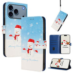 Ốp lưng điện thoại da khóa móc dây đeo tay chủ đề Giáng Sinh, dành cho iPhone 17e / 16e, iPhone 17 Pro Max, iPhone 17 Pro, iPhone 17, iPhone Air, iPhone 16 Pro Max, iPhone 16 Pro, iPhone 16 Plus