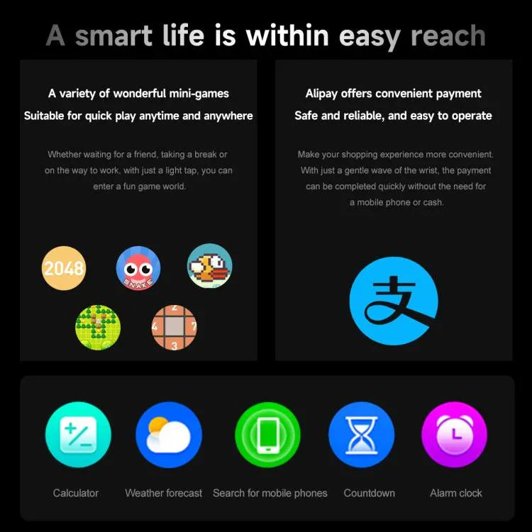 Tai nghe Bluetooth hai tai F38 đồng hồ thông minh IP67 hỗ trợ theo dõi nhịp tim, chất liệu silicone, da, thép