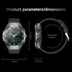 Tai nghe Bluetooth hai tai F38 đồng hồ thông minh IP67 hỗ trợ theo dõi nhịp tim, chất liệu silicone, da, thép