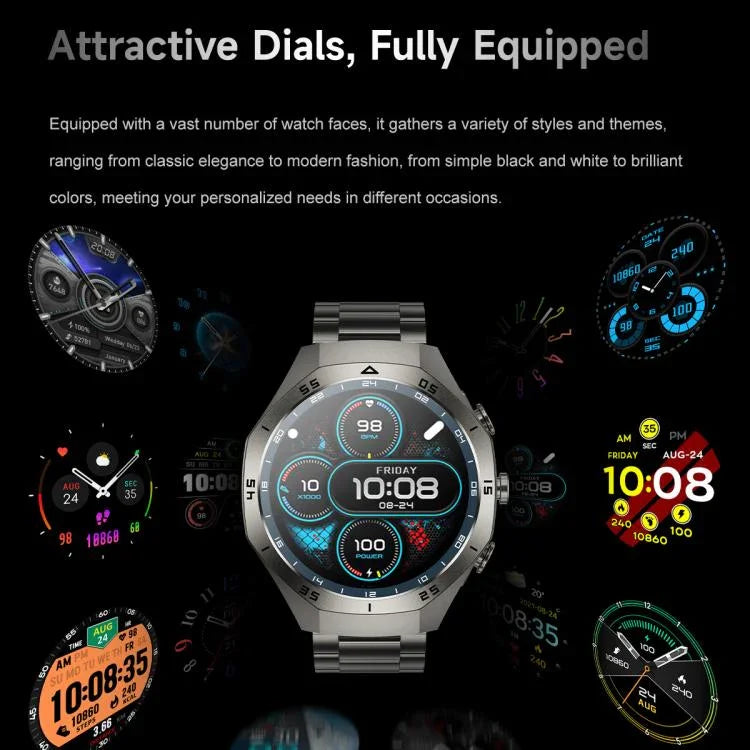Tai nghe Bluetooth hai tai F38 đồng hồ thông minh IP67 hỗ trợ theo dõi nhịp tim, chất liệu silicone, da, thép