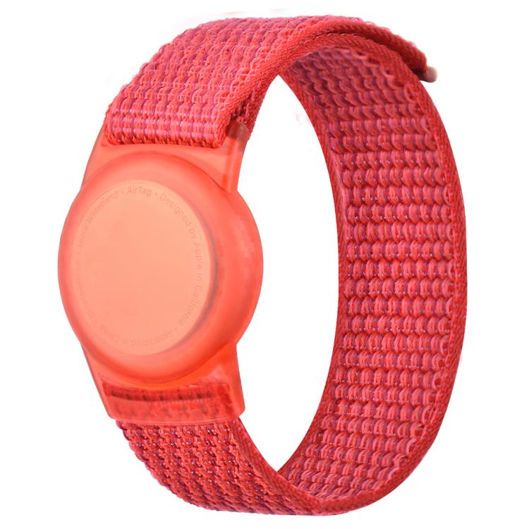 Ốp bảo vệ chống mất kiểu dây đeo đồng hồ bằng nylon xDfind, dành cho AirTag thế hệ 2 / AirTag thế hệ 1