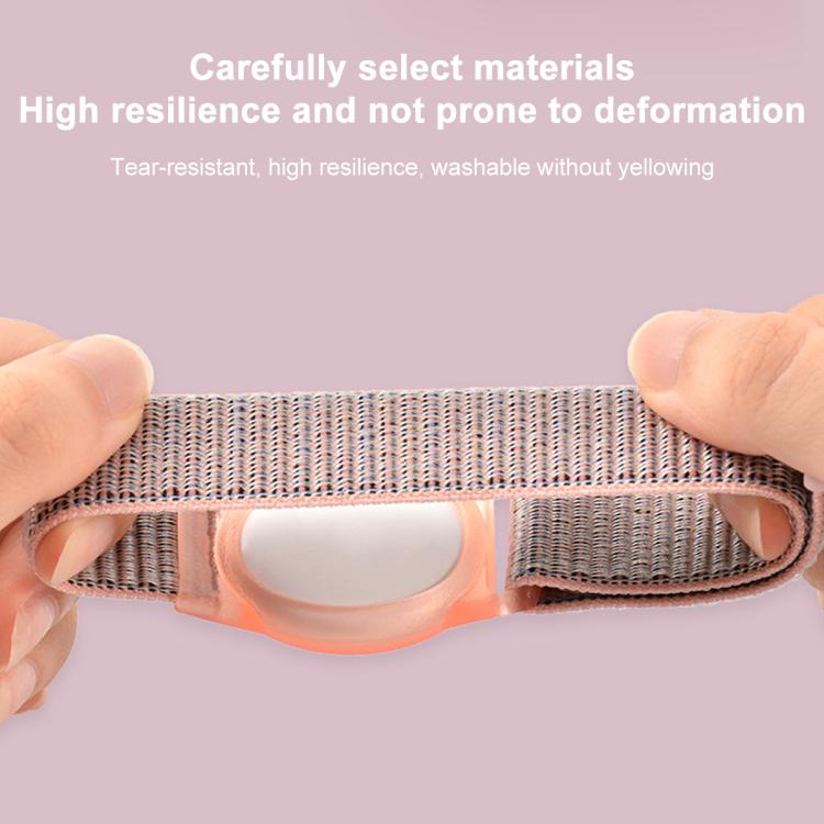 Ốp bảo vệ chống mất kiểu dây đeo đồng hồ bằng nylon xDfind, dành cho AirTag thế hệ 2 / AirTag thế hệ 1