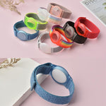 Ốp bảo vệ chống mất kiểu dây đeo đồng hồ bằng nylon xDfind, dành cho AirTag thế hệ 2 / AirTag thế hệ 1