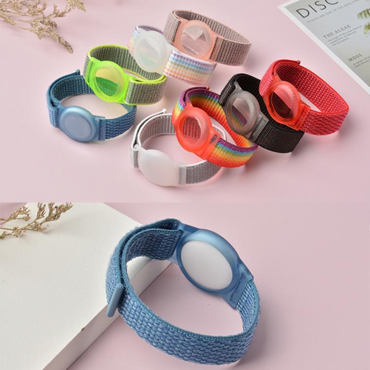 Ốp bảo vệ chống mất kiểu dây đeo đồng hồ bằng nylon xDfind, dành cho AirTag thế hệ 2 / AirTag thế hệ 1