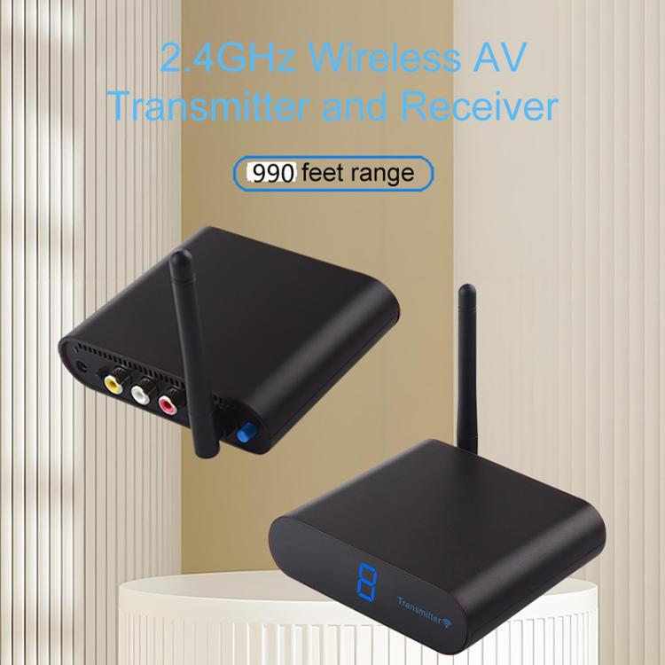 Measy AV230 Bộ Phát và Thu Âm Thanh / Hình Ảnh Không Dây 2.4GHz 1TX đến 2RX, AV230-2