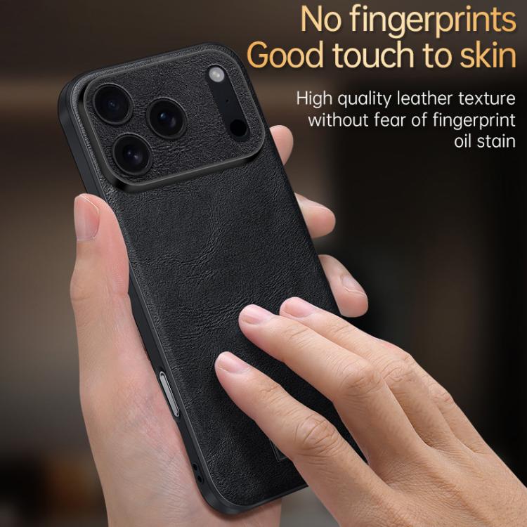 Ốp lưng điện thoại da thủ công kết hợp TPU chống sốc SULADA, dành cho iPhone 17 Pro Max, iPhone 17 Pro, iPhone 17, iPhone Air