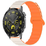 xDfind Loop Magnetic Glossy Silicone Watch Band, 18mm, 20mm, 22mm
