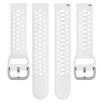 Dây đồng hồ thể thao silicone khóa bạc xDfind, Dành cho Samsung Galaxy Watch 7 / 6 / 5 / FE