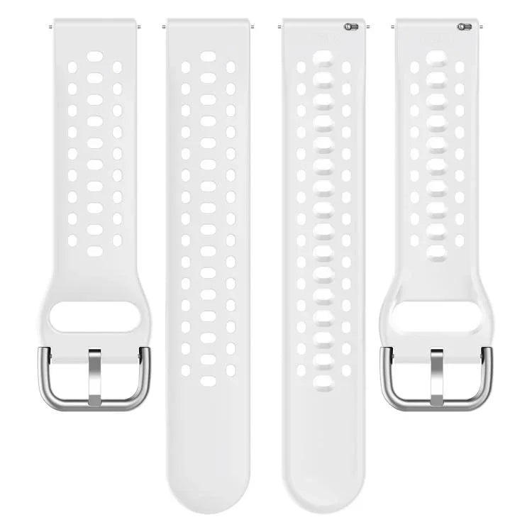 Dây đồng hồ thể thao silicone khóa bạc xDfind, Dành cho Samsung Galaxy Watch 7 / 6 / 5 / FE