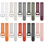 Dây đồng hồ thể thao silicone khóa bạc xDfind, Dành cho Samsung Galaxy Watch 7 / 6 / 5 / FE