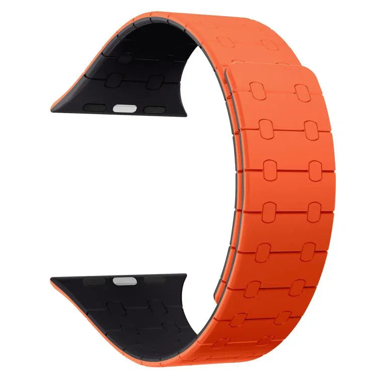 Dây Đeo Đồng Hồ Silicone Từ Tính Màu Tương Phản xDfind, Dành Cho Apple Watch 42 / 44 / 45 / 46 / 49mm, Dành Cho Apple Watch 38 / 40 / 41 / S10 42mm