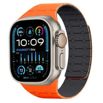 Dây Đeo Đồng Hồ Silicone Từ Tính Màu Tương Phản xDfind, Dành Cho Apple Watch 42 / 44 / 45 / 46 / 49mm, Dành Cho Apple Watch 38 / 40 / 41 / S10 42mm