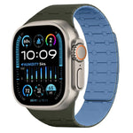 Dây Đeo Đồng Hồ Silicone Từ Tính Màu Tương Phản xDfind, Dành Cho Apple Watch 42 / 44 / 45 / 46 / 49mm, Dành Cho Apple Watch 38 / 40 / 41 / S10 42mm