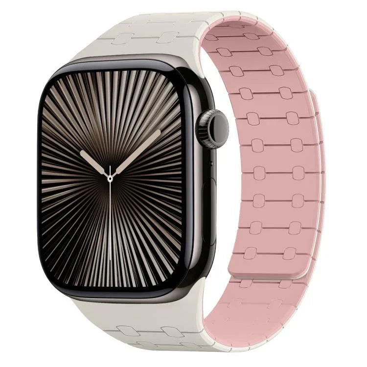 Dây Đeo Đồng Hồ Silicone Từ Tính Màu Tương Phản xDfind, Dành Cho Apple Watch 42 / 44 / 45 / 46 / 49mm, Dành Cho Apple Watch 38 / 40 / 41 / S10 42mm