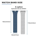 Dây Đeo Đồng Hồ Silicone Từ Tính Màu Tương Phản xDfind, Dành Cho Apple Watch 42 / 44 / 45 / 46 / 49mm, Dành Cho Apple Watch 38 / 40 / 41 / S10 42mm