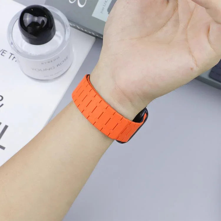 Dây Đeo Đồng Hồ Silicone Từ Tính Màu Tương Phản xDfind, Dành Cho Apple Watch 42 / 44 / 45 / 46 / 49mm, Dành Cho Apple Watch 38 / 40 / 41 / S10 42mm