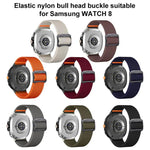 Dây đồng hồ nylon co giãn xDfind, Dành cho Samsung Galaxy Watch8 / 8 Classic