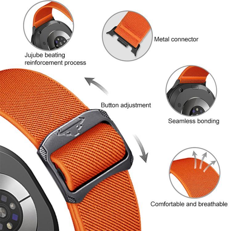 Dây đồng hồ nylon co giãn xDfind, Dành cho Samsung Galaxy Watch8 / 8 Classic