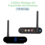 Measy AV540 Bộ Phát và Thu Âm Thanh / Hình Ảnh Không Dây 5.8GHz với Chức Năng Trả Về Hồng Ngoại, Khoảng Cách: 400m, AV540 Màu Đen