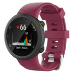 xDfind Twill Solid Color Silicone Watch Band, For Garmin Forerunner 45 / 45S / Swim 2