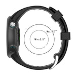 xDfind Twill Solid Color Silicone Watch Band, For Garmin Forerunner 45 / 45S / Swim 2