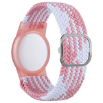 Ốp bảo vệ chống mất kiểu dây đeo đồng hồ bằng nylon bện có thể điều chỉnh xDfind, dành cho AirTag thế hệ 2 / AirTag thế hệ 1