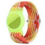 Ốp bảo vệ chống mất kiểu dây đeo đồng hồ bằng nylon bện có thể điều chỉnh xDfind, dành cho AirTag thế hệ 2 / AirTag thế hệ 1