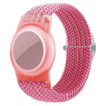 Ốp bảo vệ chống mất kiểu dây đeo đồng hồ bằng nylon bện có thể điều chỉnh xDfind, dành cho AirTag thế hệ 2 / AirTag thế hệ 1