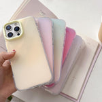 Large Camera Frame Vibrant Jelly Color TPU + IMD Phone Case, For iPhone 13 Pro Max, For iPhone 13 Pro, For iPhone 13