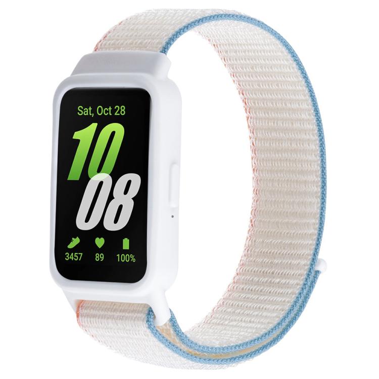 Dây đồng hồ nylon tích hợp khung đồng hồ và khóa dán xDfind, Dành cho Samsung Galaxy Fit 3
