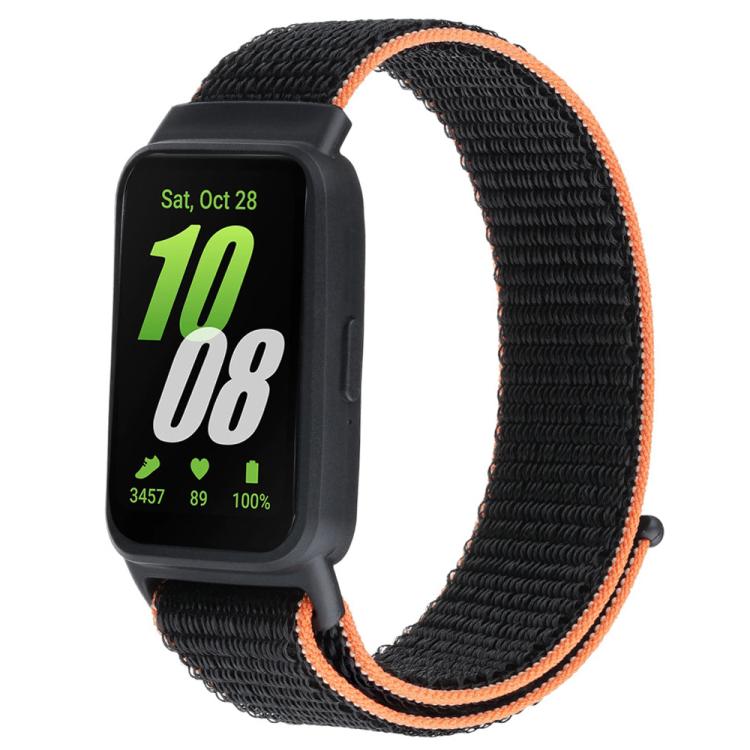 Dây đồng hồ nylon tích hợp khung đồng hồ và khóa dán xDfind, Dành cho Samsung Galaxy Fit 3