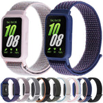 Dây đồng hồ nylon tích hợp khung đồng hồ và khóa dán xDfind, Dành cho Samsung Galaxy Fit 3