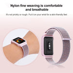 Dây đồng hồ nylon tích hợp khung đồng hồ và khóa dán xDfind, Dành cho Samsung Galaxy Fit 3