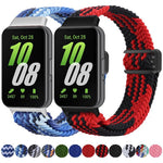 Dây đồng hồ nylon bện khóa từ tính xDfind, Dành cho Samsung Galaxy Fit 3
