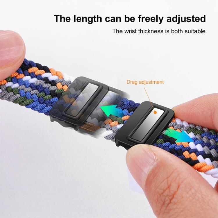 Dây đồng hồ nylon bện khóa từ tính xDfind, Dành cho Samsung Galaxy Fit 3