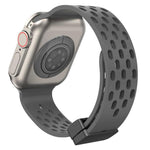Dây Đeo Đồng Hồ Silicone Khóa Từ Tính xDfind, Dành Cho Apple Watch 42 / 44 / 45 / 46 / 49mm, Dành Cho Apple Watch 38 / 40 / 41 / S10 42mm