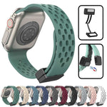 Dây Đeo Đồng Hồ Silicone Khóa Từ Tính xDfind, Dành Cho Apple Watch 42 / 44 / 45 / 46 / 49mm, Dành Cho Apple Watch 38 / 40 / 41 / S10 42mm