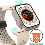 Dây Đeo Đồng Hồ Silicone Khóa Từ Tính xDfind, Dành Cho Apple Watch 42 / 44 / 45 / 46 / 49mm, Dành Cho Apple Watch 38 / 40 / 41 / S10 42mm