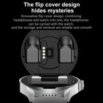 Đồng Hồ Thông Minh F36 Màn Hình Màu TFT 1.46 inch 2 trong 1 Tai Nghe Bluetooth, Hỗ trợ Gọi Bluetooth / NFC