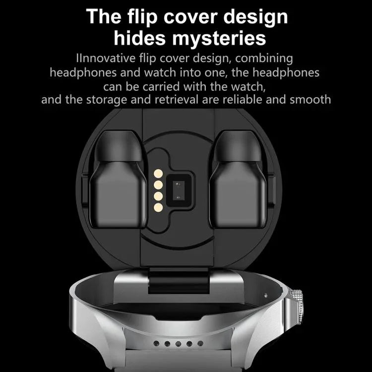 Đồng Hồ Thông Minh F36 Màn Hình Màu TFT 1.46 inch 2 trong 1 Tai Nghe Bluetooth, Hỗ trợ Gọi Bluetooth / NFC