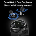 Đồng Hồ Thông Minh F36 Màn Hình Màu TFT 1.46 inch 2 trong 1 Tai Nghe Bluetooth, Hỗ trợ Gọi Bluetooth / NFC